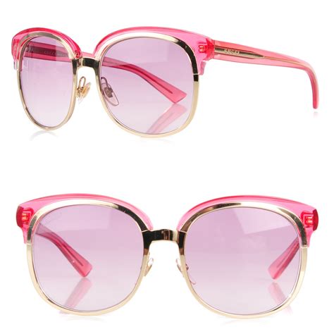 pink gucci glasse|Gucci Sunglasses for Women .